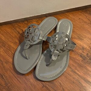 Tory Burch Miller Sandal in Malta Grey